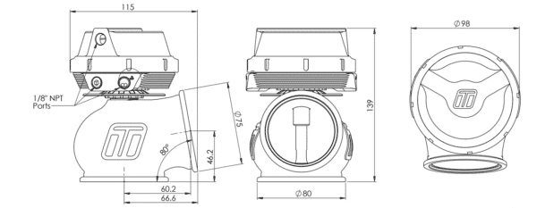 Turbosmart GenV WG60 PowerGate60 - Image 2